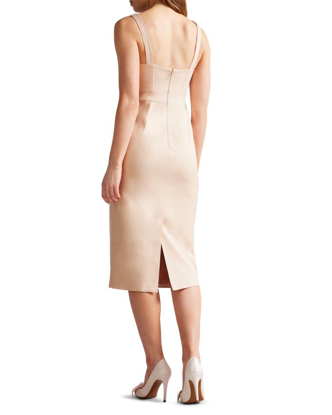 Peignoir Ted Baker Bodycon Midi Rose Femme | AJR-06095533